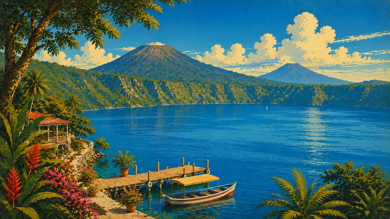 Lake Coatepeque, El Salvador