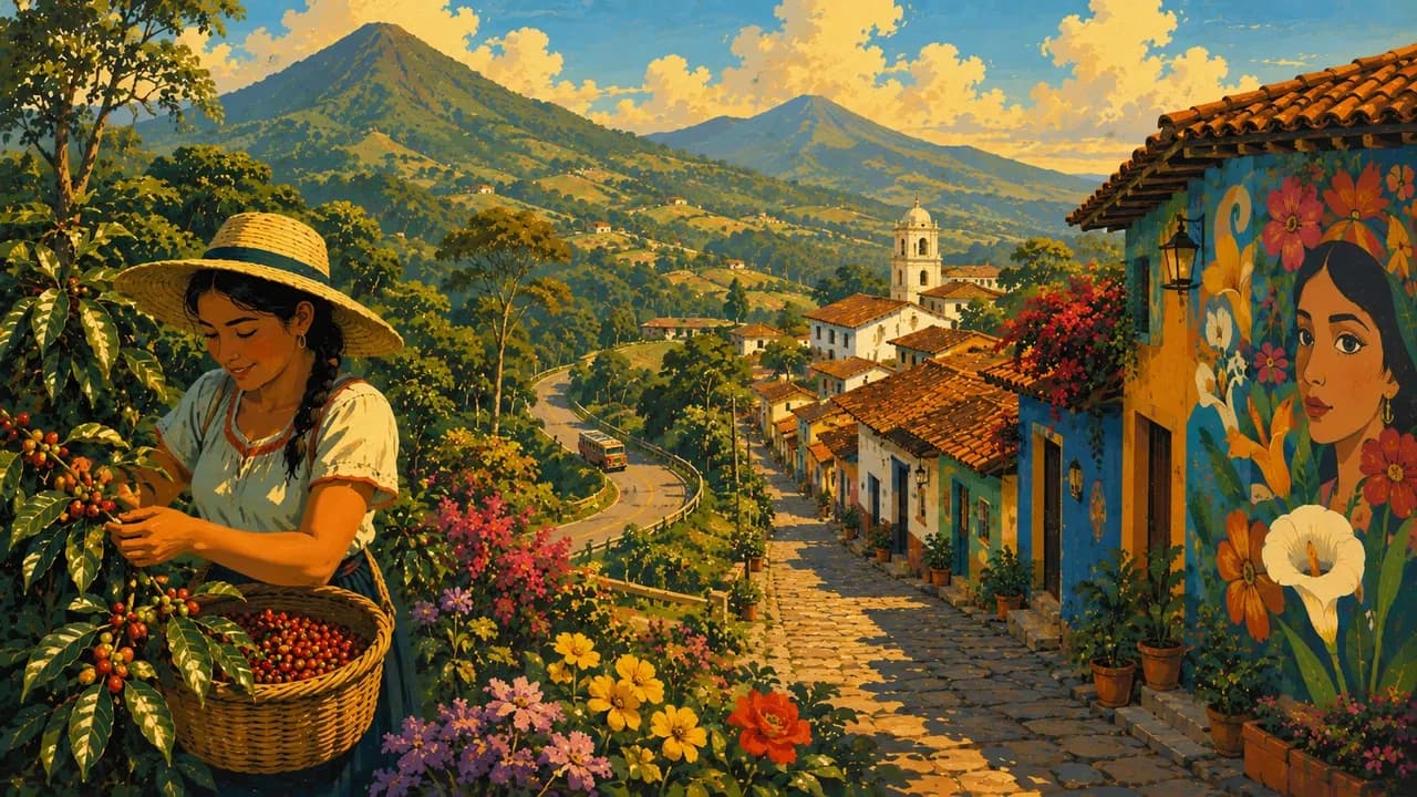 Ruta de las Flores, El Salvador