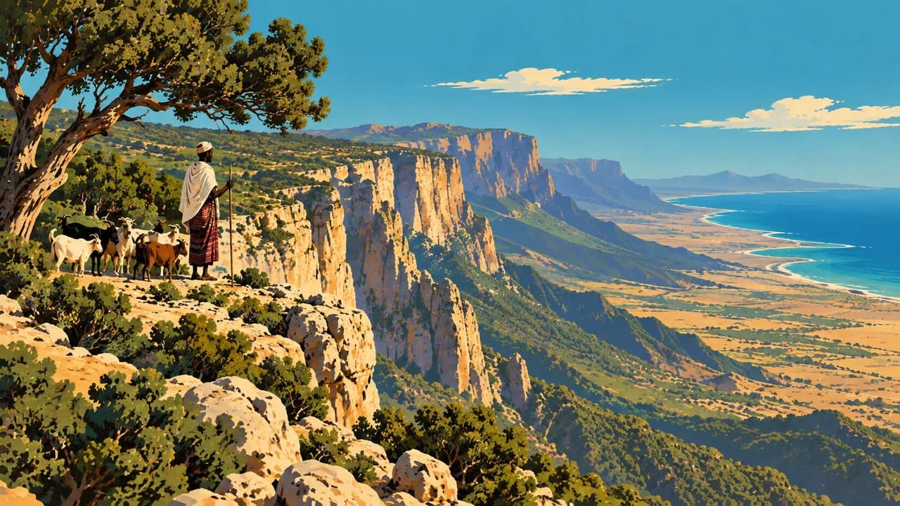 Daallo Escarpment