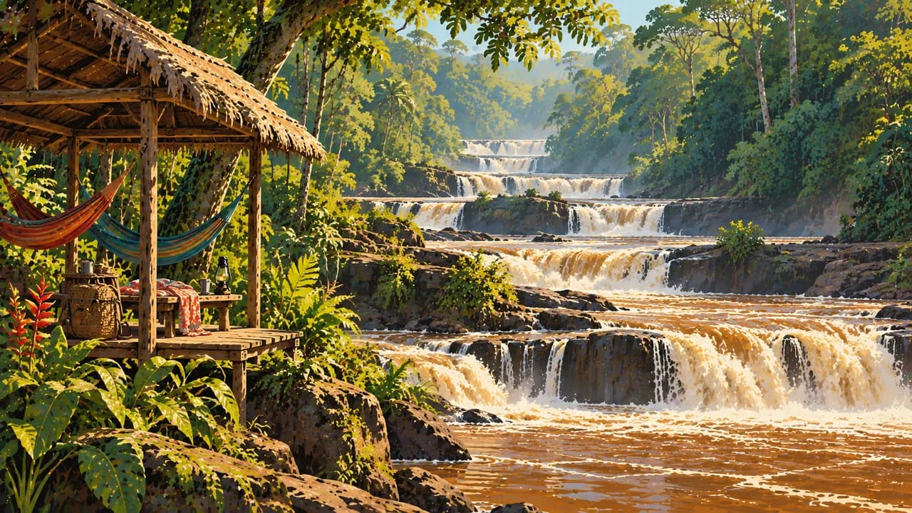 Blanche Marie Falls, Suriname