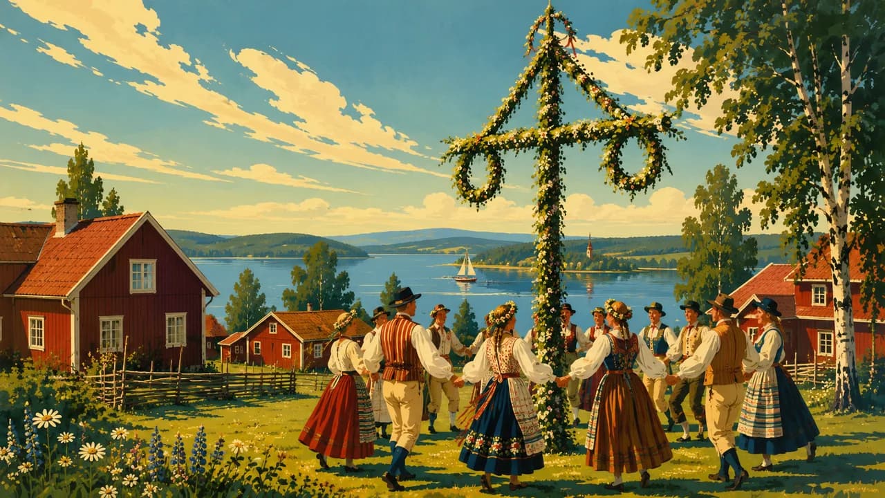 Dalarna, Schweden