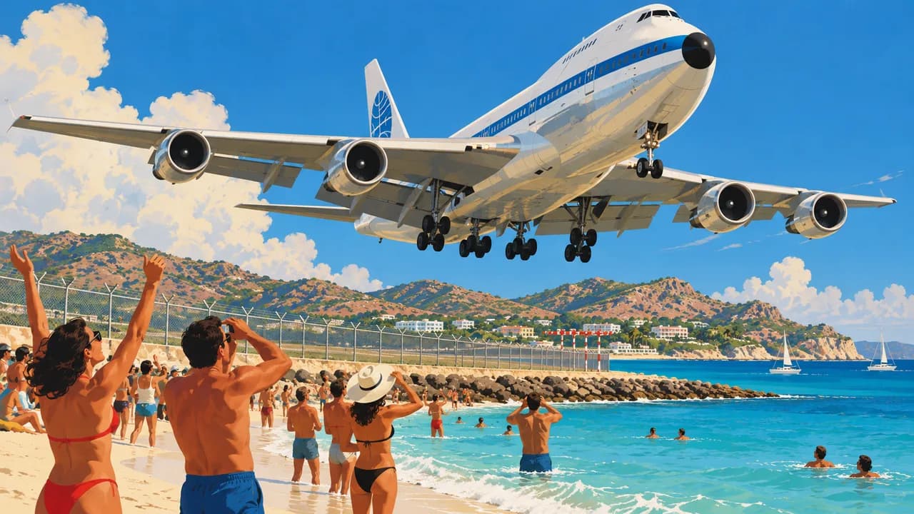 Maho Beach, Sint Maarten