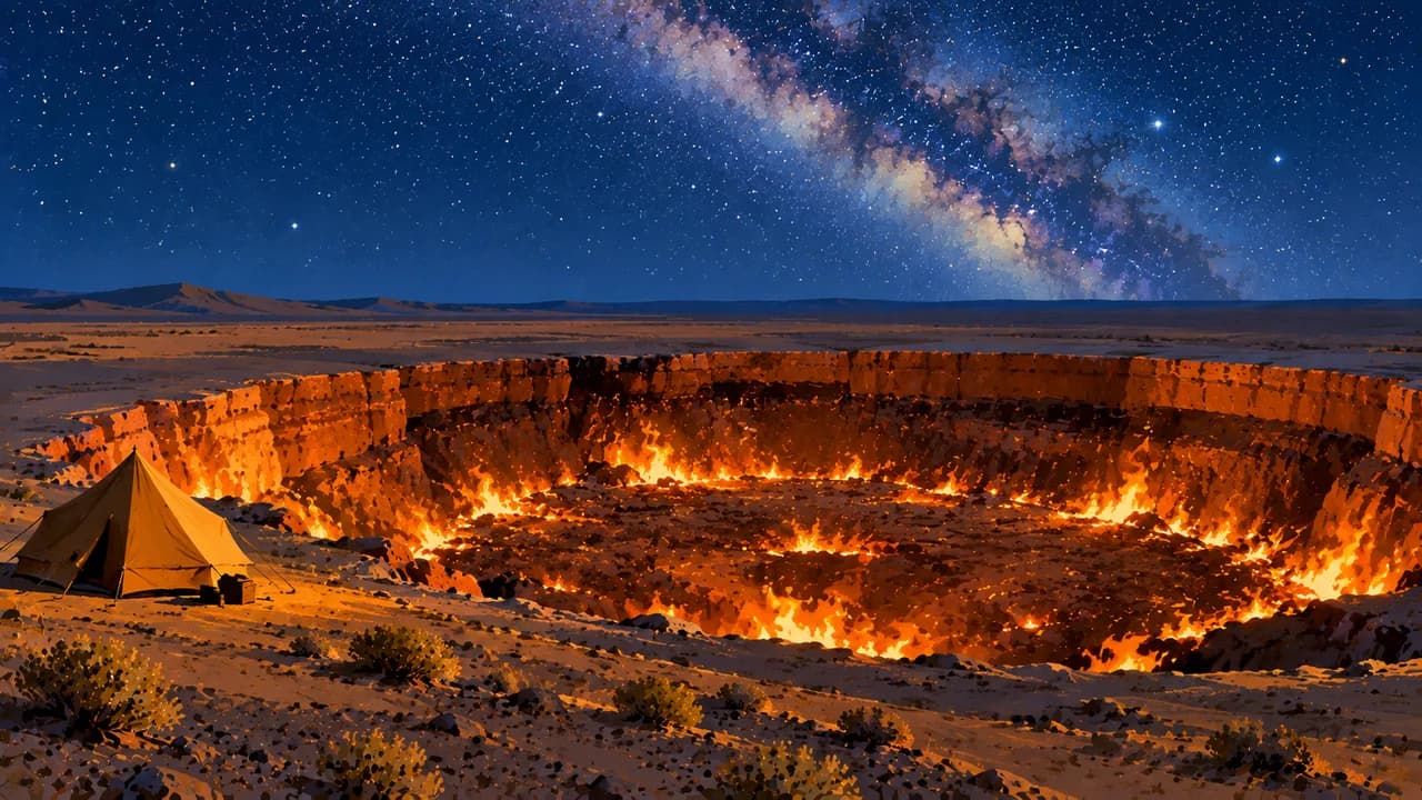 Darvaza, Turkmenistan
