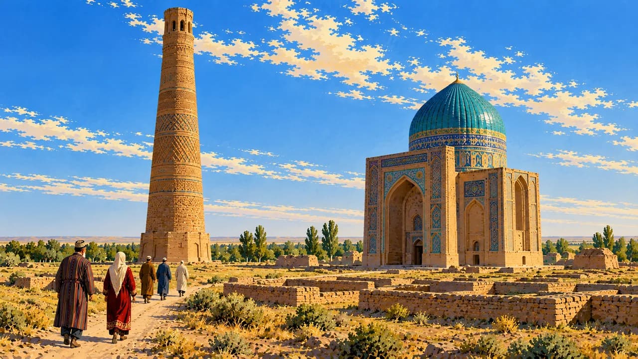 Konye-Urgench, Turkmenistan