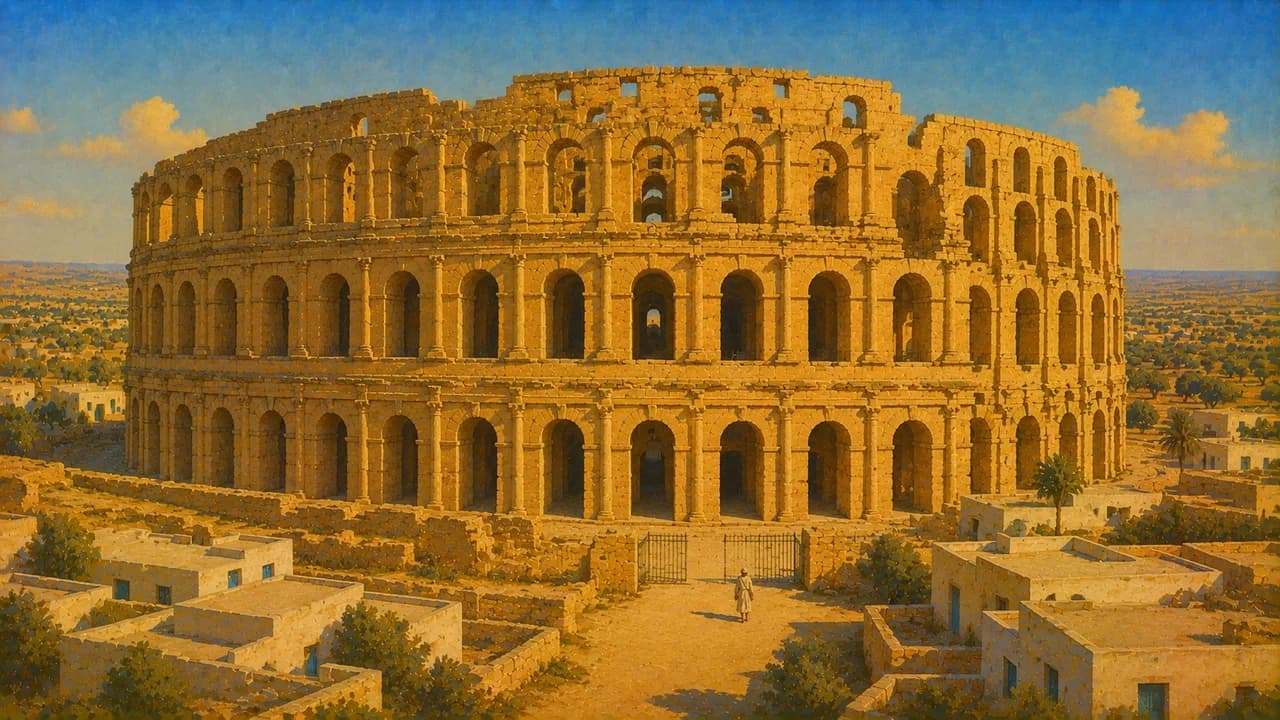 El Djem, Tunesien