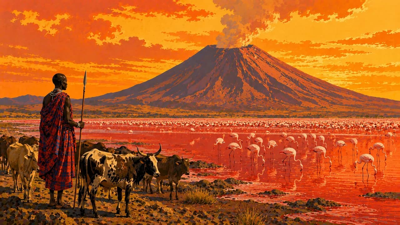 Lake Natron, Tanzania