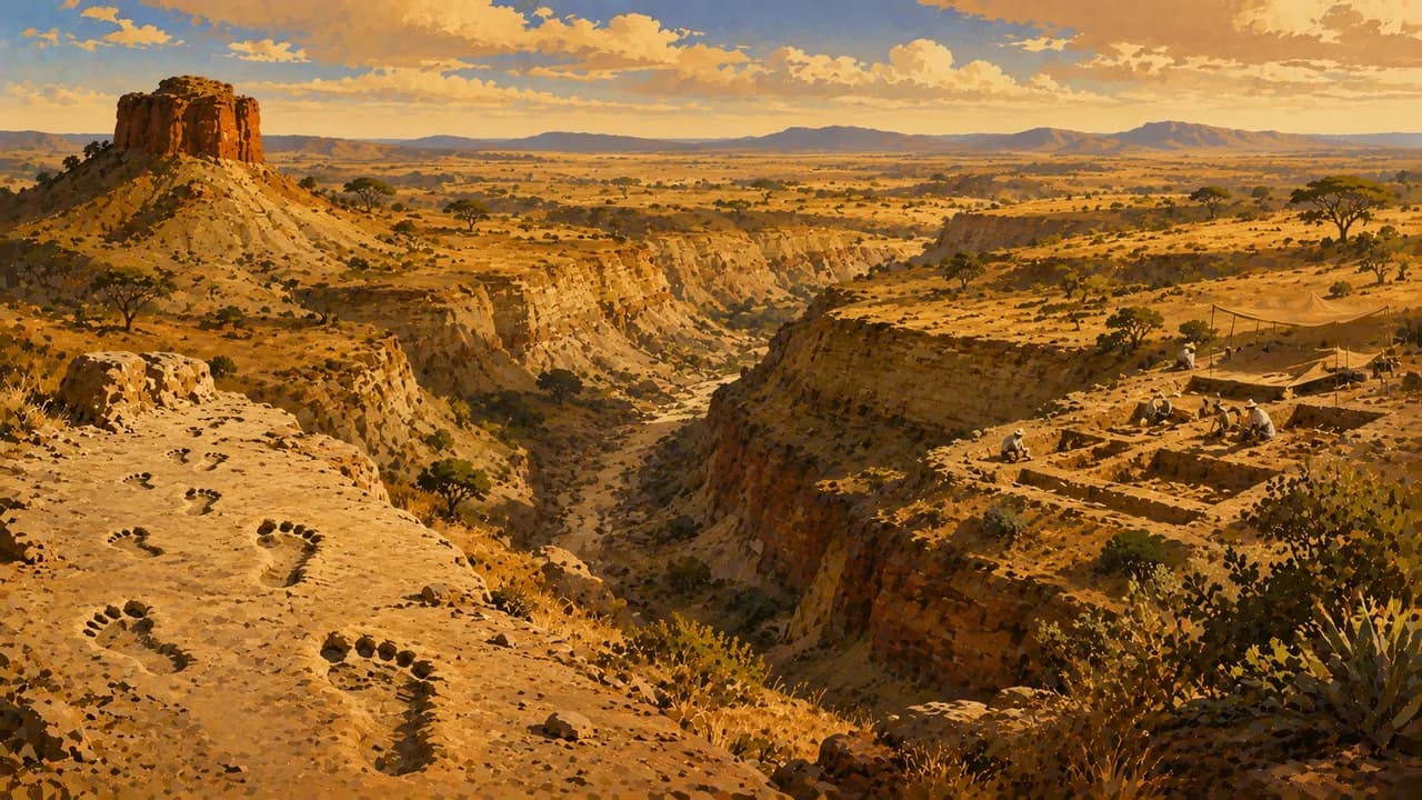 Olduvai Gorge, Tanzania