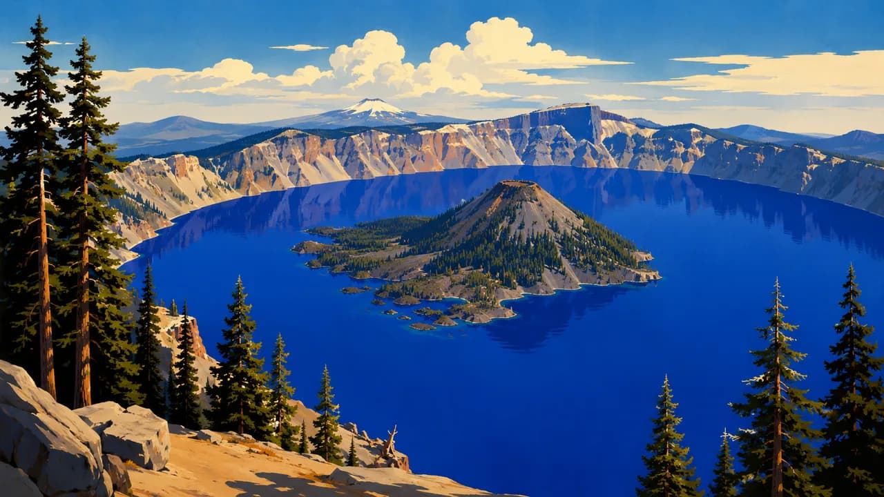 Crater-Lake-Nationalpark, Vereinigte Staaten von Amerika