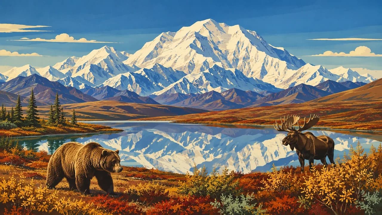 Denali-Nationalpark, Vereinigte Staaten von Amerika