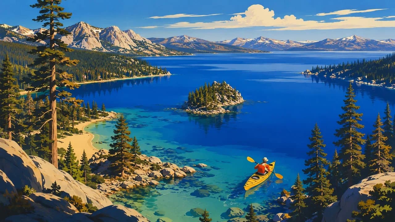Lake Tahoe, Vereinigte Staaten von Amerika