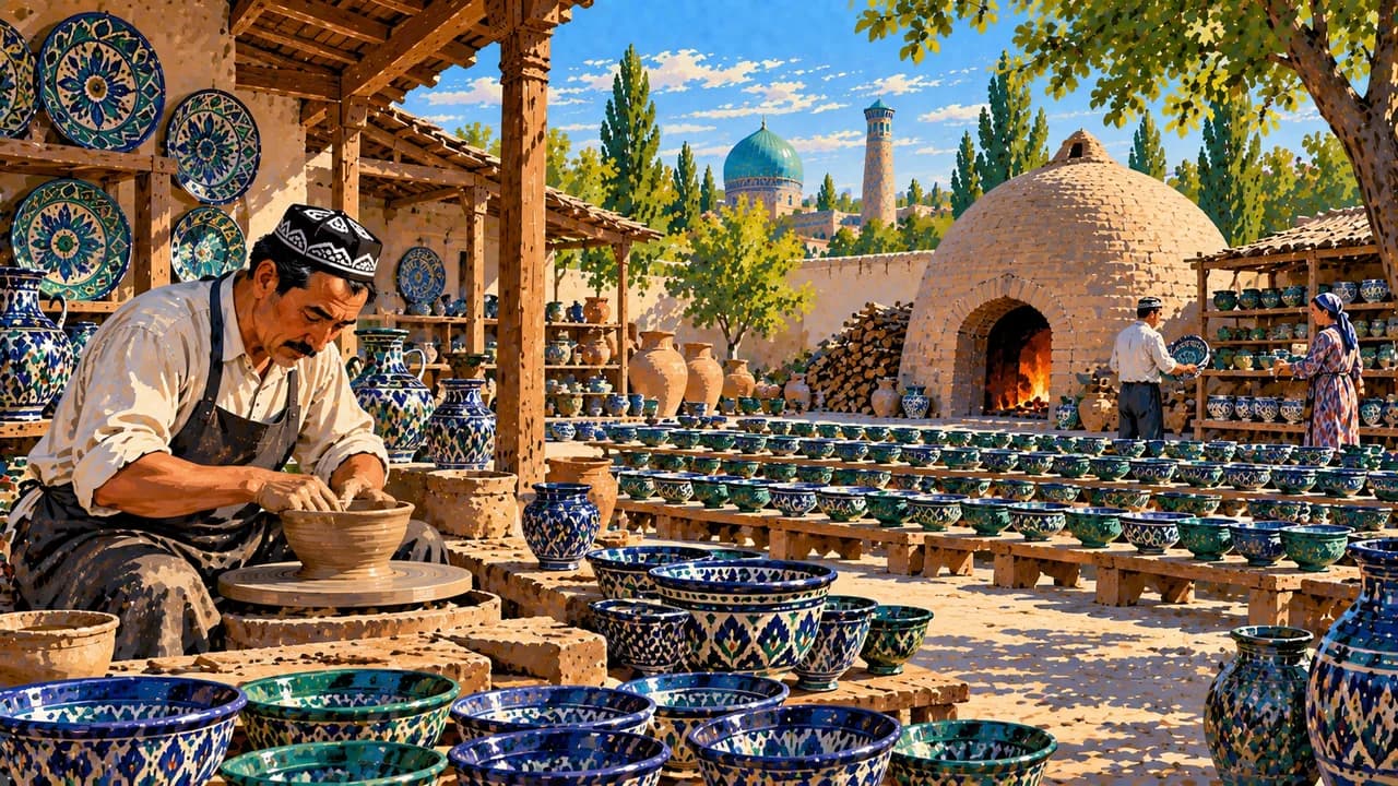 Rischtan, Usbekistan