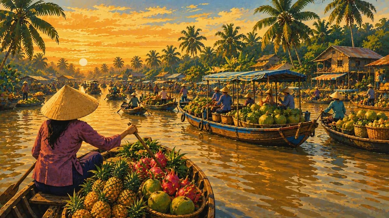 Mekong Delta, Vietnam