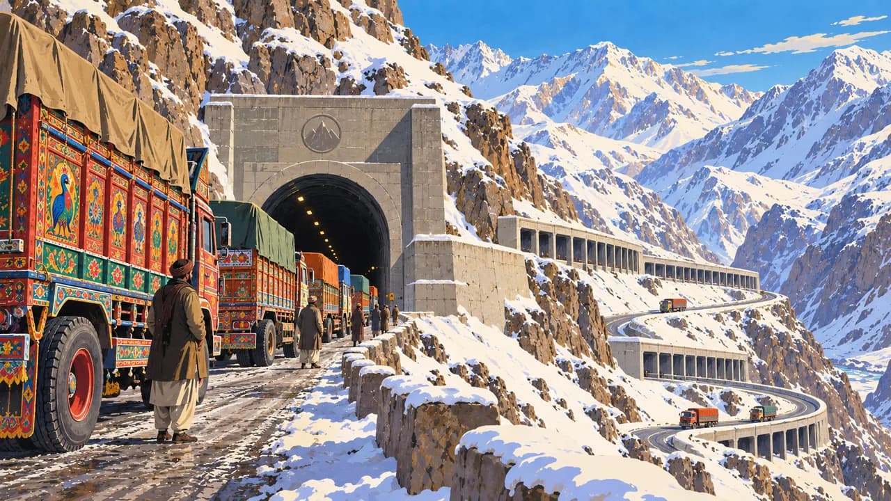 Salangpass, Afghanistan