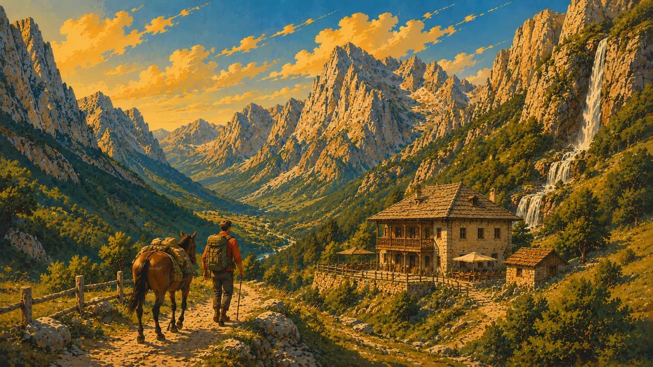 Valbona, Albanien
