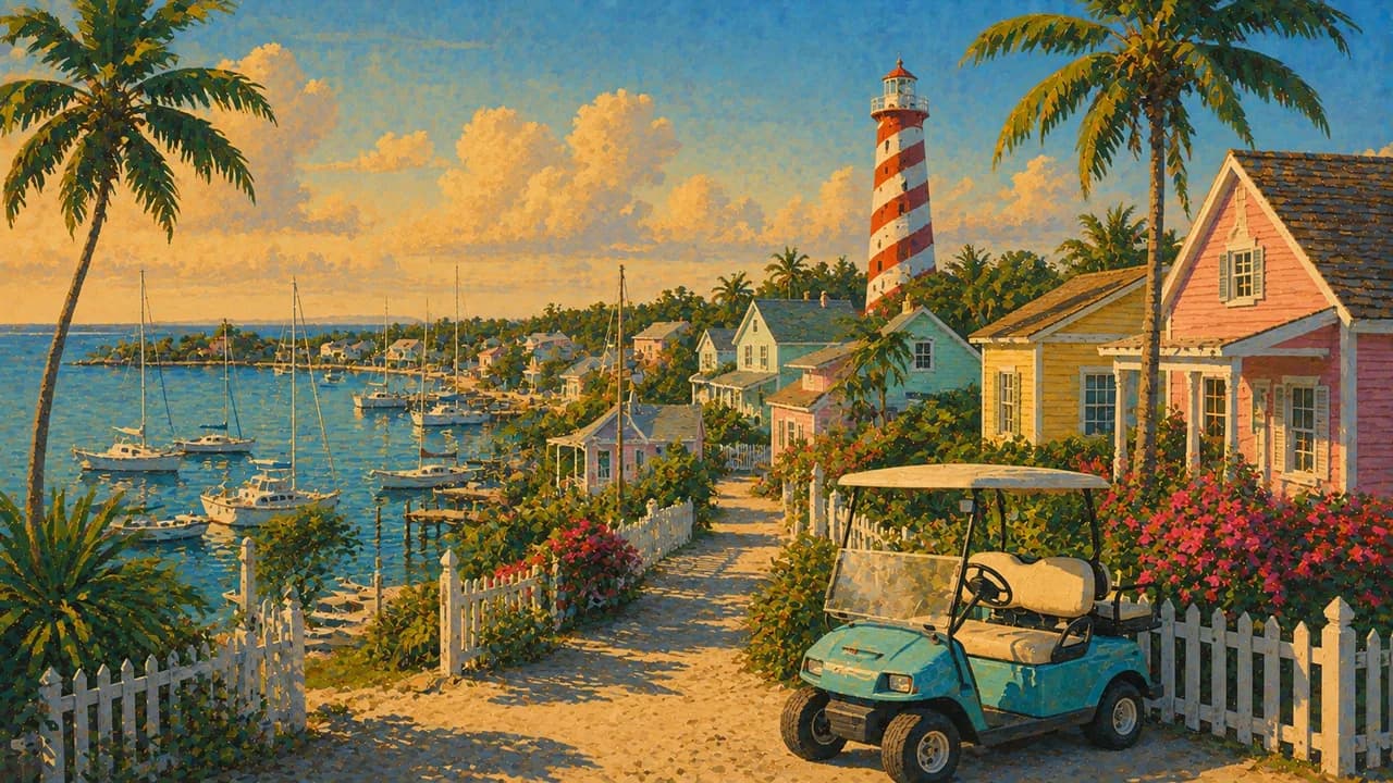 Hope Town, Bahamas