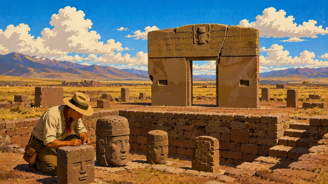 Tiwanaku, Bolivia
