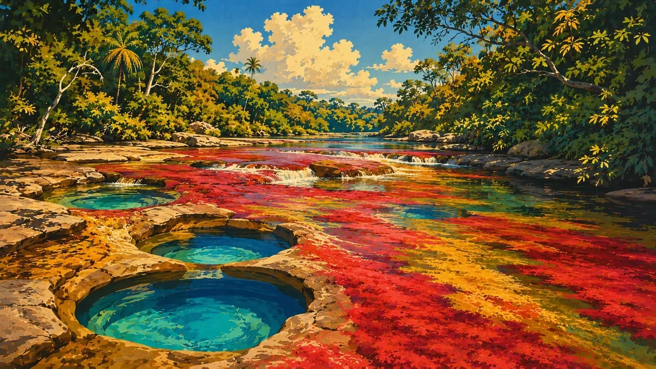 Caño Cristales, Colombia