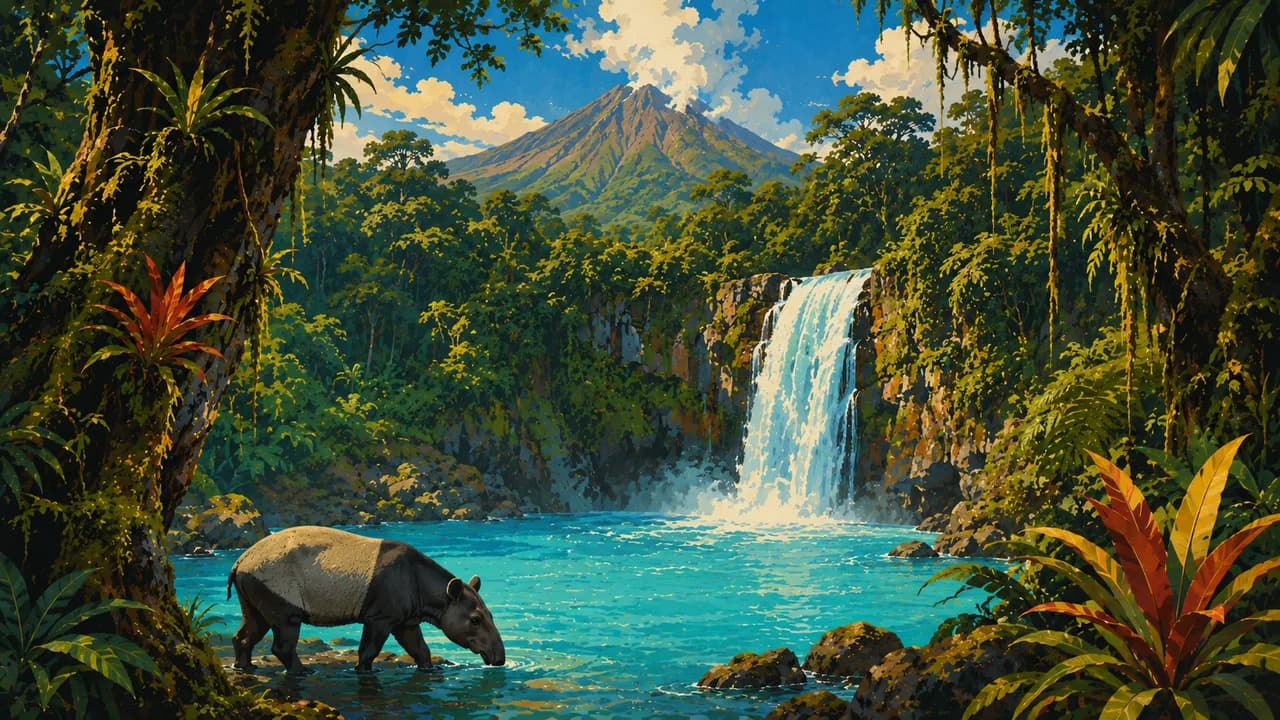 Tenorio Volcano National Park, Costa Rica