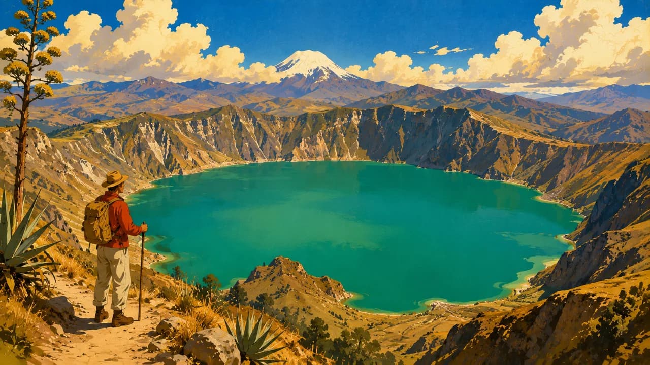 Quilotoa, Ecuador