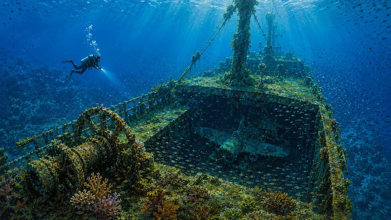 Chuuk Lagoon, Micronesia