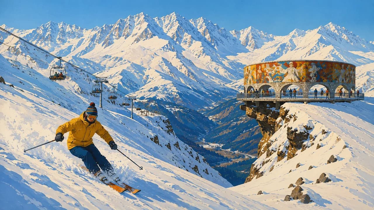 Gudauri, Georgien