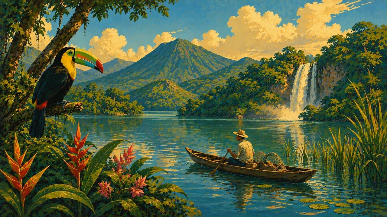 Lake Yojoa, Honduras
