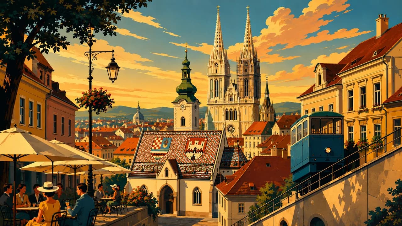 Zagreb, Kroatien