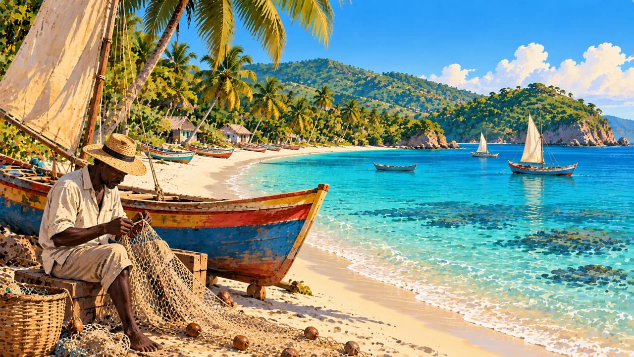 Île-à-Vache, Haiti