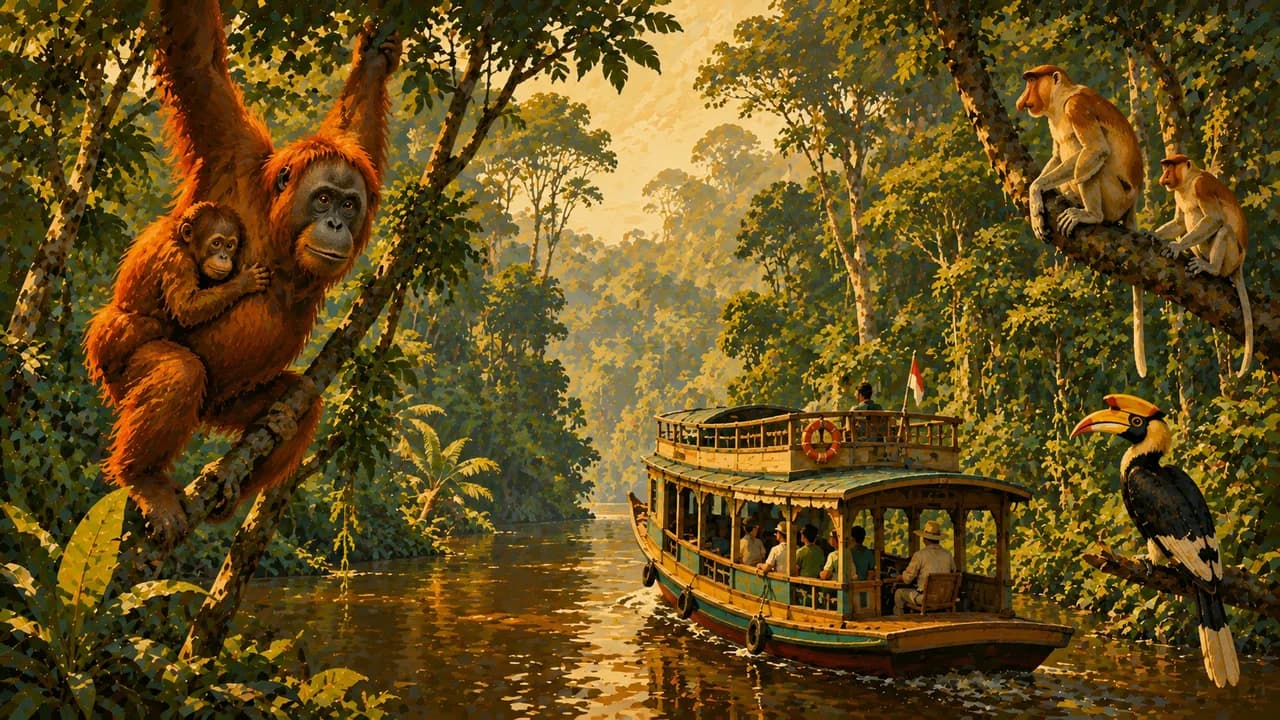 Tanjung-Puting-Nationalpark, Indonesien