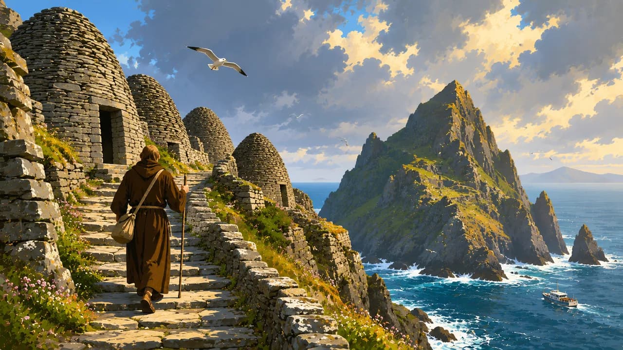 Skellig Michael, Irland