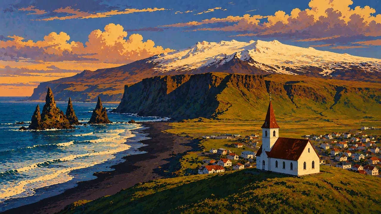 Vík í Mýrdal, Iceland