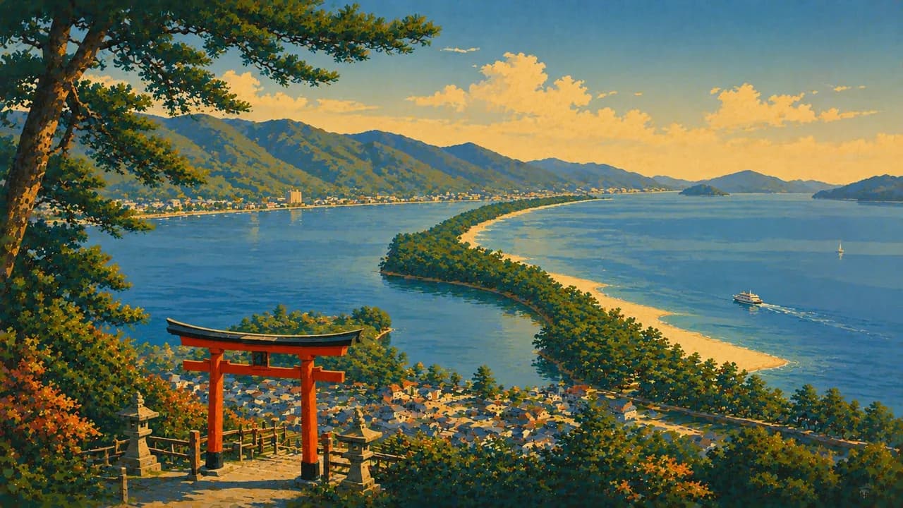 Amanohashidate, Japan