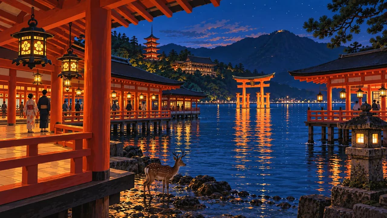 Itsukushima, Japan