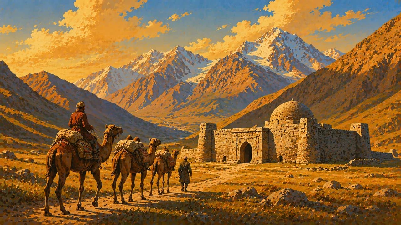 Tash Rabat, Kyrgyzstan