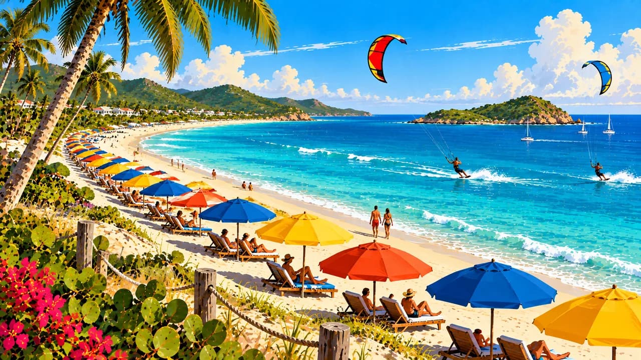 Baie Orientale, Saint-Martin