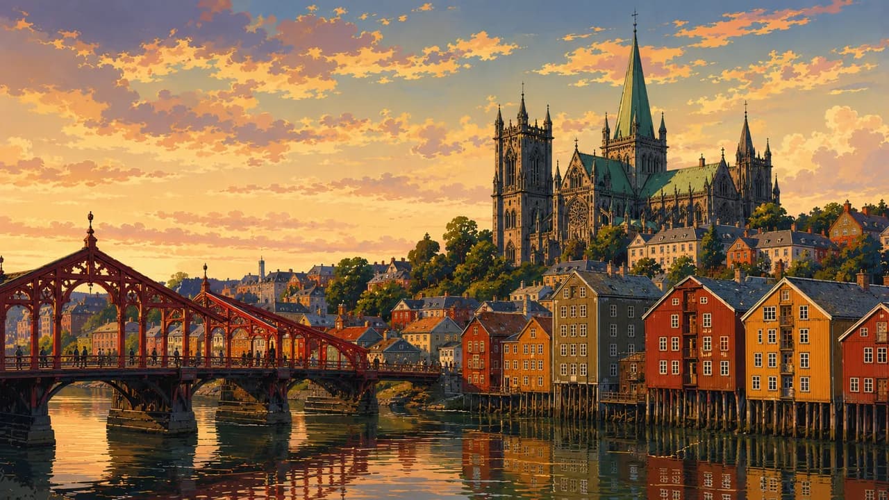 Trondheim, Norwegen
