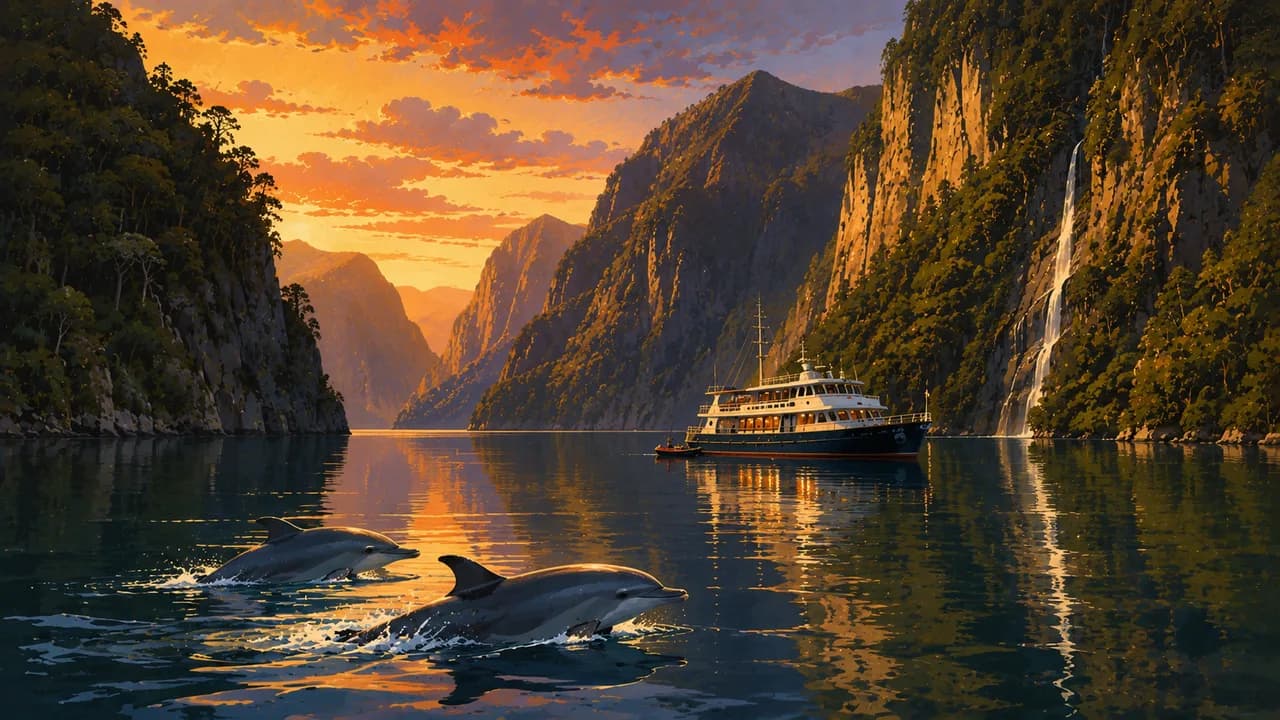 Doubtful Sound, New Zealand