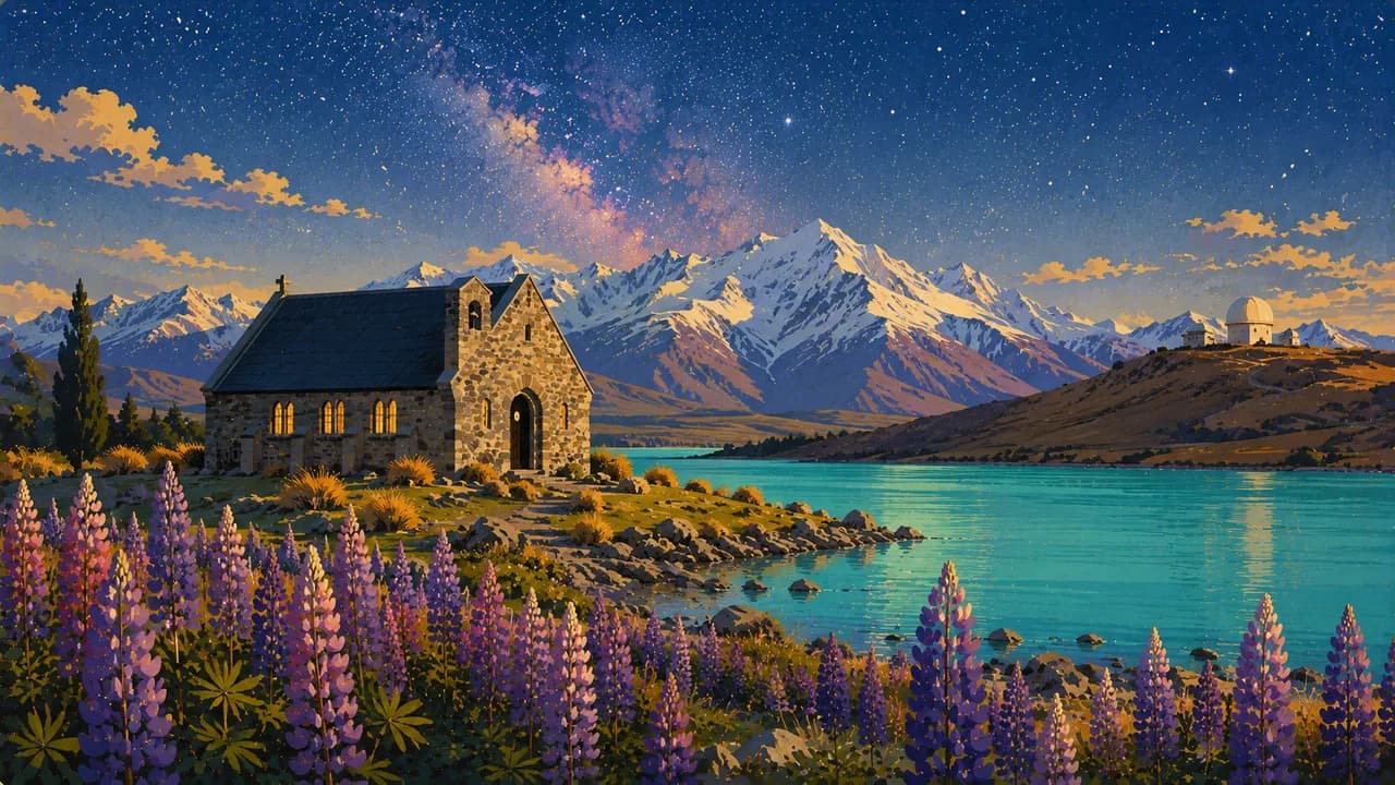 Lake Tekapo, New Zealand