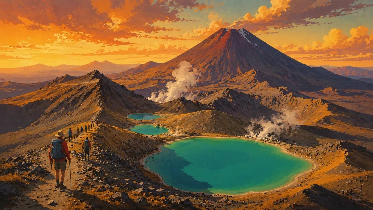 Tongariro National Park, New Zealand