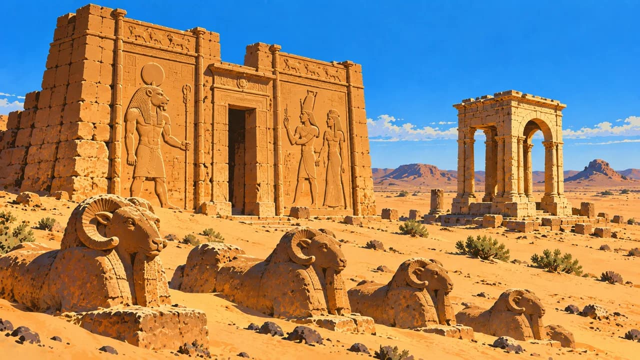 Naqa, Sudan