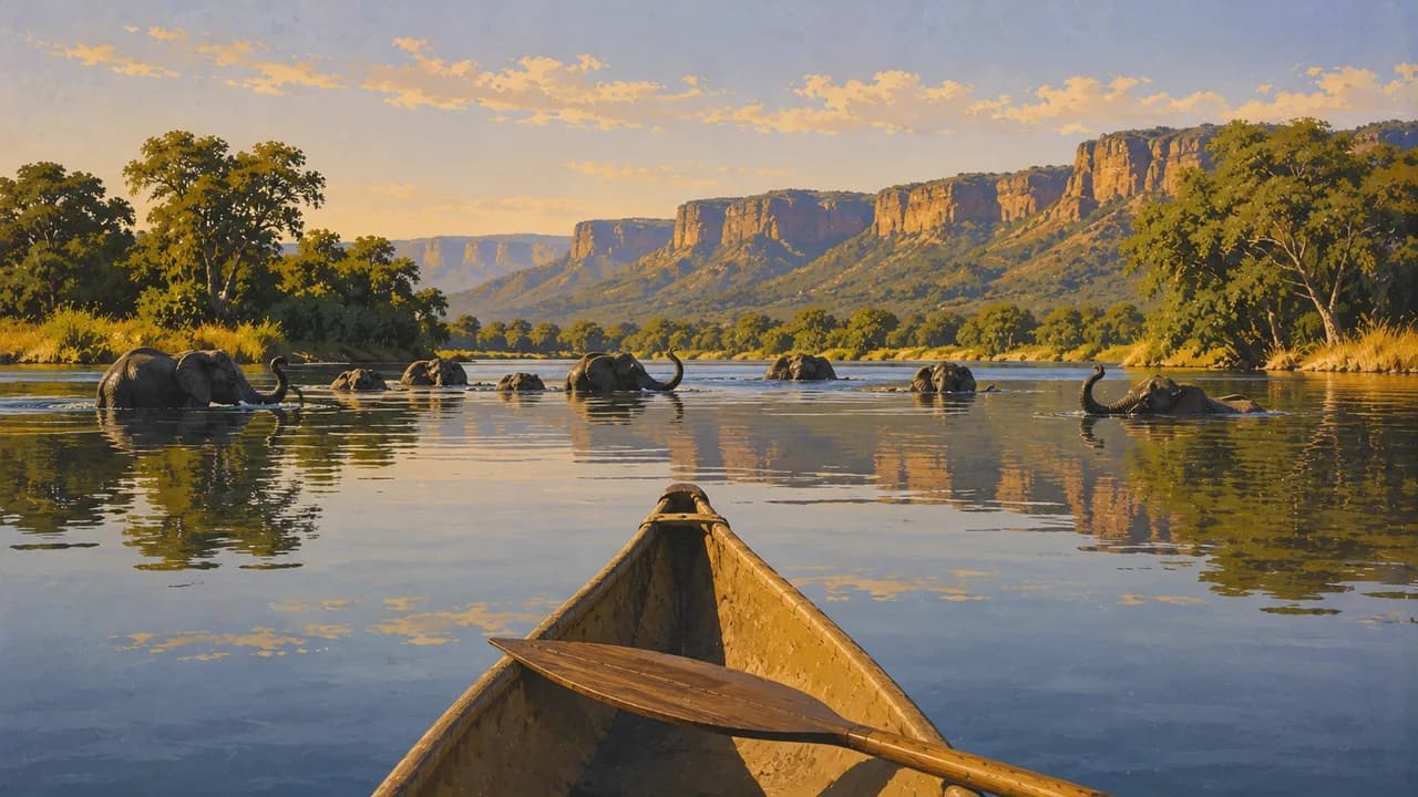 Lower Zambezi, Zambia